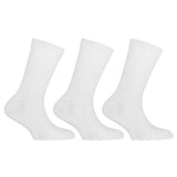 Kids Plain Cotton School Socks (Pack Of 3) (UK Shoe 9-12)