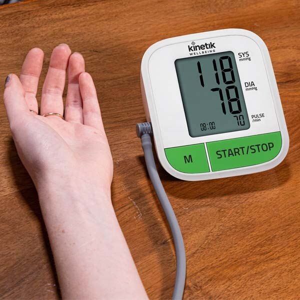 Kinetik Wellbeing Fully Automatic Blood Pressure Monitor