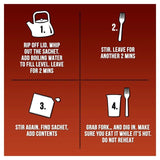 King Pot Noodle Beef & Tomato 114g