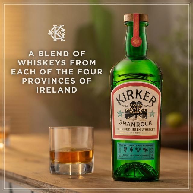 Kirker & Greer Shamrock Irish Whiskey   70cl