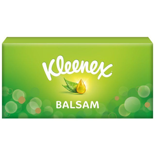 Kleenex Balsam Facial Tissues - Single Box 64 per pack