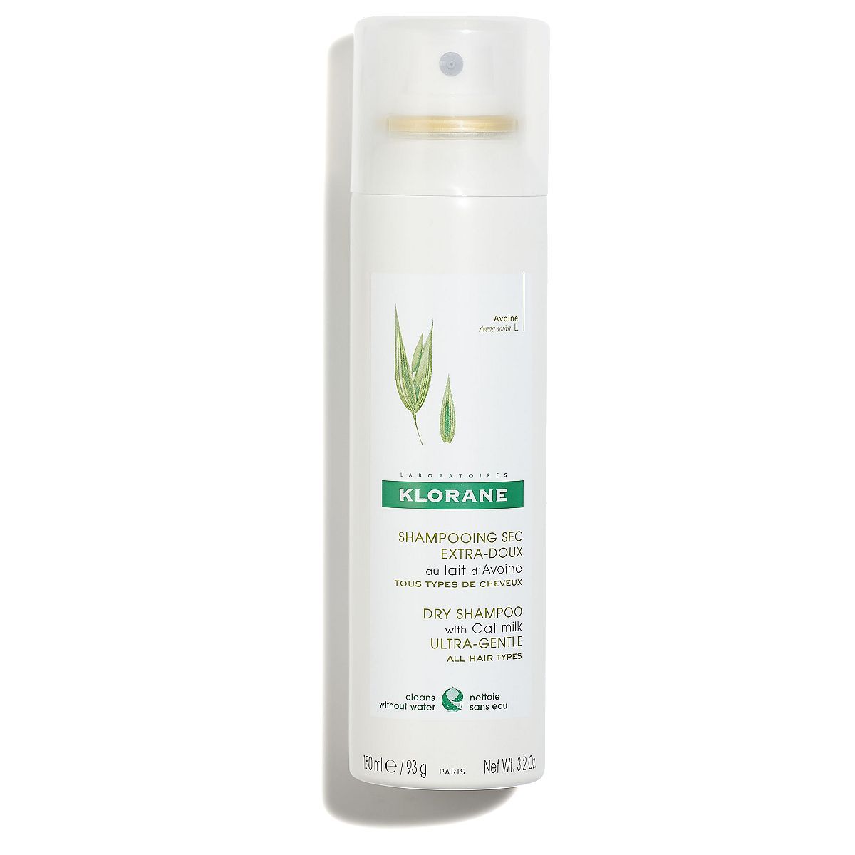 Klorane Daily Dry Shampoo with Oat Milk for All Hair Types 150ml