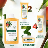 Klorane Nourishing Mask - Dry hair- with Mango 150 per pack