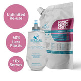 KMC Energy Gel Refill Raspberry & Mint + Flask Bundle