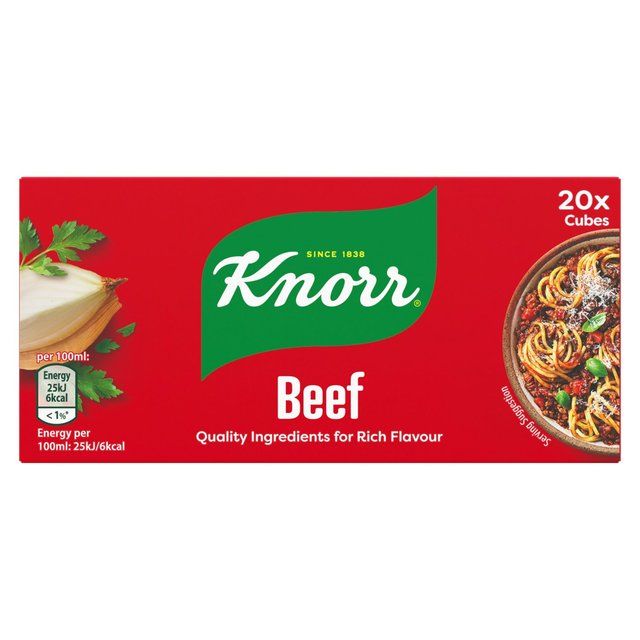 Knorr 20 Beef Stock Cubes 20 x 10g