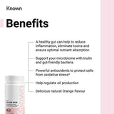 Known Clear Skin Orange Vegetarian Gummy Supplements x 60