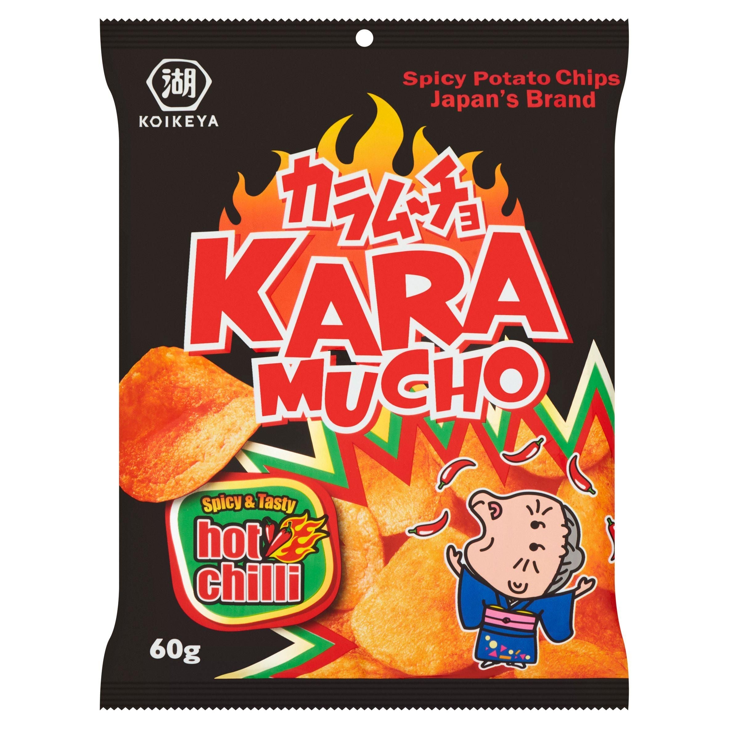 Koikeya Kara Mucho Spicy Potato Chip 60g