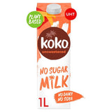 Koko Dairy Free Unsweetened UHT Coconut Drink 1L