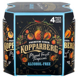 Kopparberg Alcohol Free Mixed Fruit Tropical Cider Cans 4 x 330ml