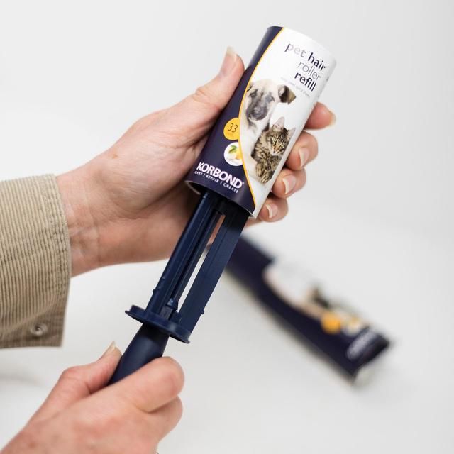 Korbond Pet Hair Lint Roller & Refill Set - 99 Sheets