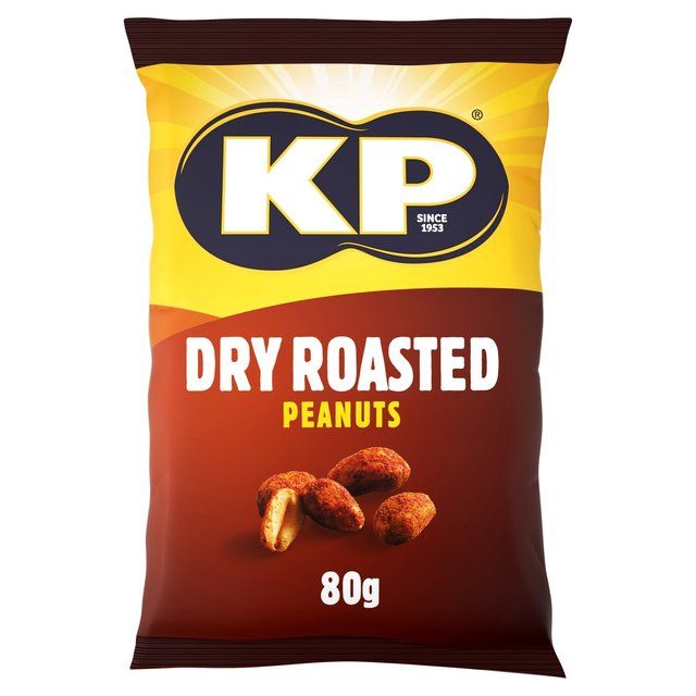 KP Dry Roasted Peanuts 80g