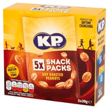 KP Dry Roasted Peanuts Multipack 5 x 30g