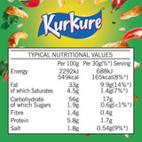 Kurkure Chilli Chatka Sharing Snacks Crisps 100g