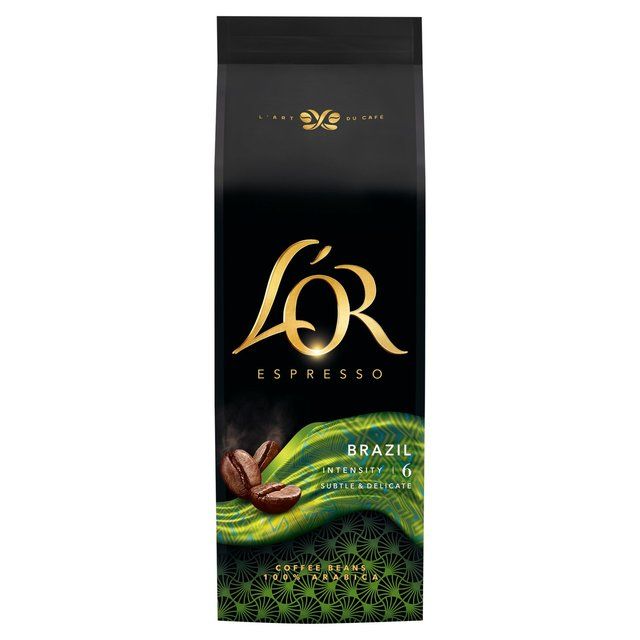 L'OR Brazil Coffee Beans Intensity 6 500g