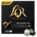 L'OR Ristretto Coffee Pods x20 Intensity 11 20 per pack