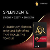 L'OR Splendente Coffee Pods x10 Intensity 7 10 per pack