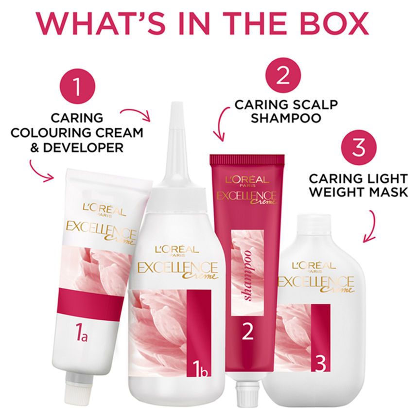 L'Oreal Excellence 03 Ultra-Light Ash Blonde Permanent Hair Dye