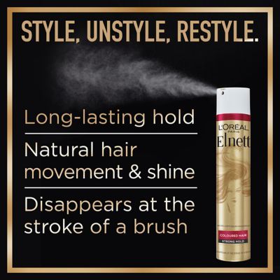 L'Oreal Hairspray by Elnett for Extra Strong Hold & Shine 75ml