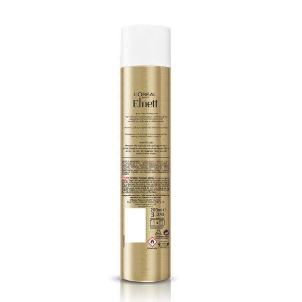 L'Oreal Hairspray by Elnett for Strong Hold & Shine 200ml