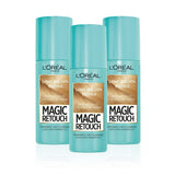 L'Oreal Magic Retouch Light Golden Blonde Temporary Instant Grey Root Concealer Spray Triple Pack - 3x75ml