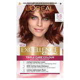 L'Oreal Paris Excellence Permanent Hair Dye Rich Auburn Red 5.6