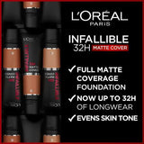 L'Oreal Paris Infallible 32H Matte Cover Foundation, 130