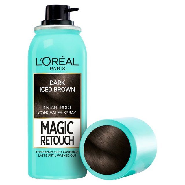 L'Oreal Paris Magic Retouch Instant Grey Root Touch Up Dark Iced Brown 75ml