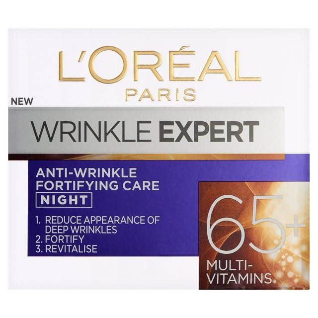 L'Oreal Paris Wrinkle Expert 65+ Night Cream Moisturiser 50ml