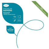 Large White Compostable Paper Napkins 12 per pack