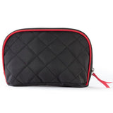LaRoc Quilted Makeup Bag - Red