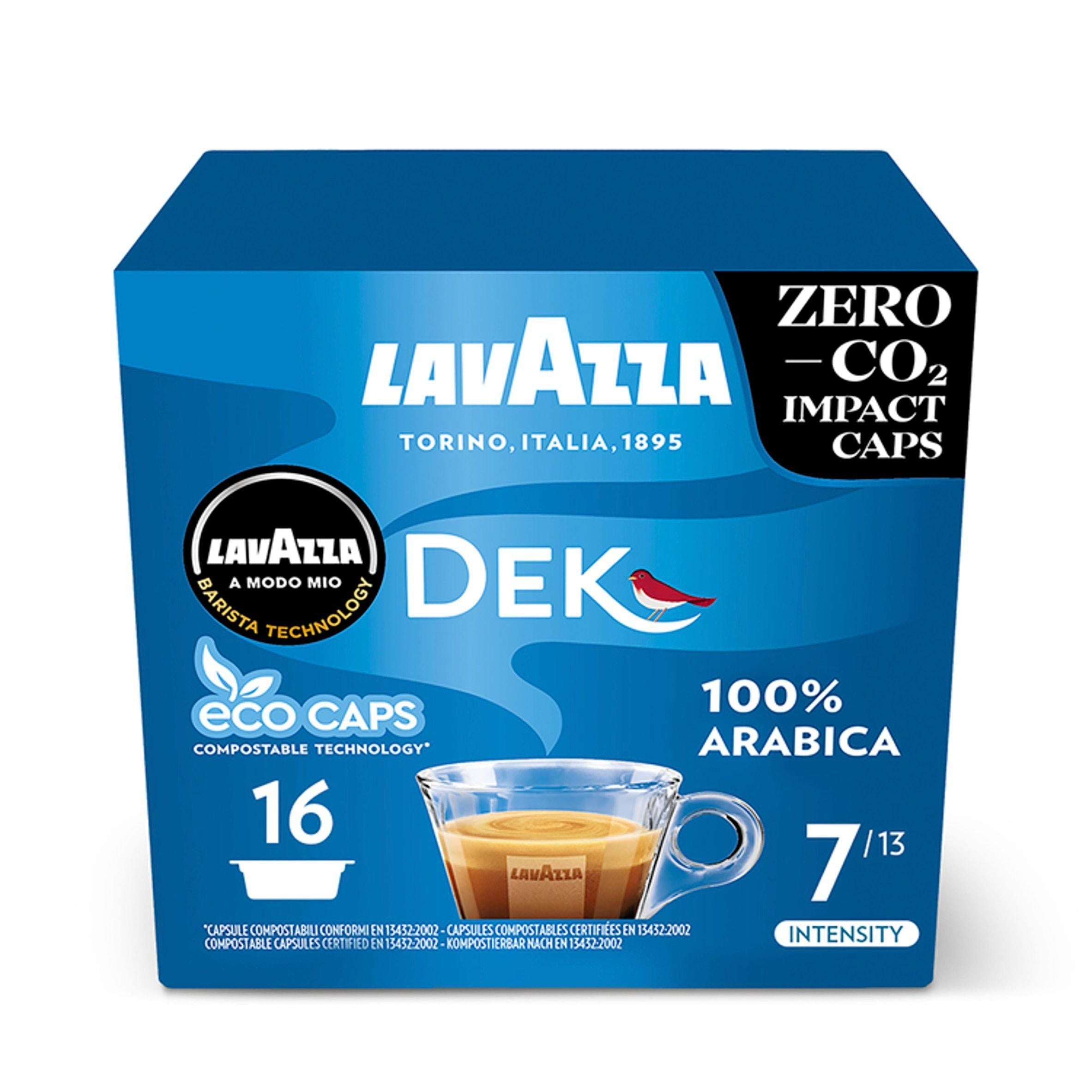Lavazza a Modo Mio Dek Decaf Eco Caps x16 120g