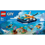 LEGO City Exploration Explorer Diving Boat 60377 5+