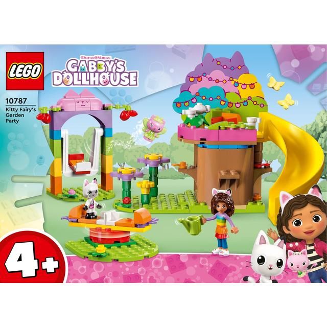 LEGO Gabby's Dollshouse Kitty Fairy's Garden Party 10787 4+