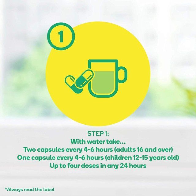 Lemsip Max All in OneCapsules Cold Flu Sore Throat 16 per pack