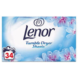 Lenor Fabric Tumble Dryer Sheets Spring Awakening 34 per pack