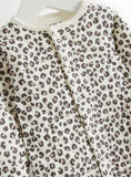 Leopard Printed 2.5 Tog Sleepsuit Up to 3 mths