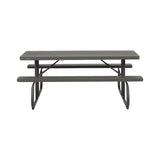 Lifetime 6ft (1.82m) Classic Folding Picnic Table - Pack Of 10 - Model 860112
