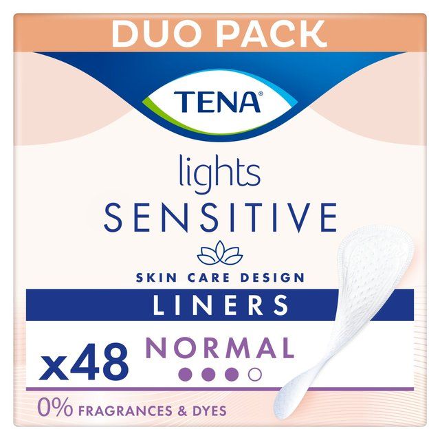 Lights by TENA Incontinence Liners 48 per pack