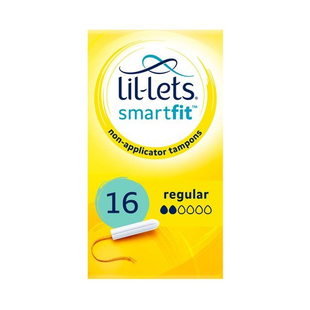 Lil-Lets Regular Non-Applicator Tampons 16 per pack