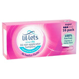 Lil-Lets Super Non-Applicator Tampons 16 per pack