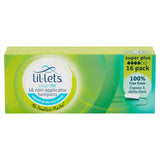 Lil-Lets Super Plus Non-Applicator Tampons 16 per pack