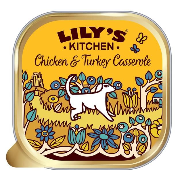 Lily's Kitchen Chicken & Turkey Casserole for Dogs 150g