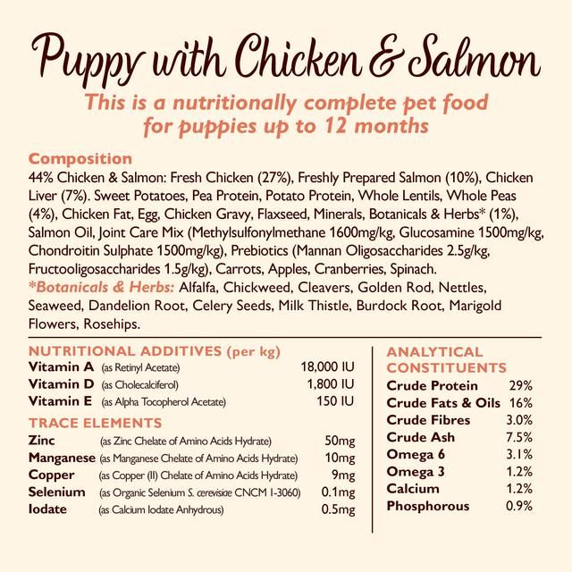Lily's Kitchen Dog Chicken & Salmon Puppy Recipe Dry Food 7kg