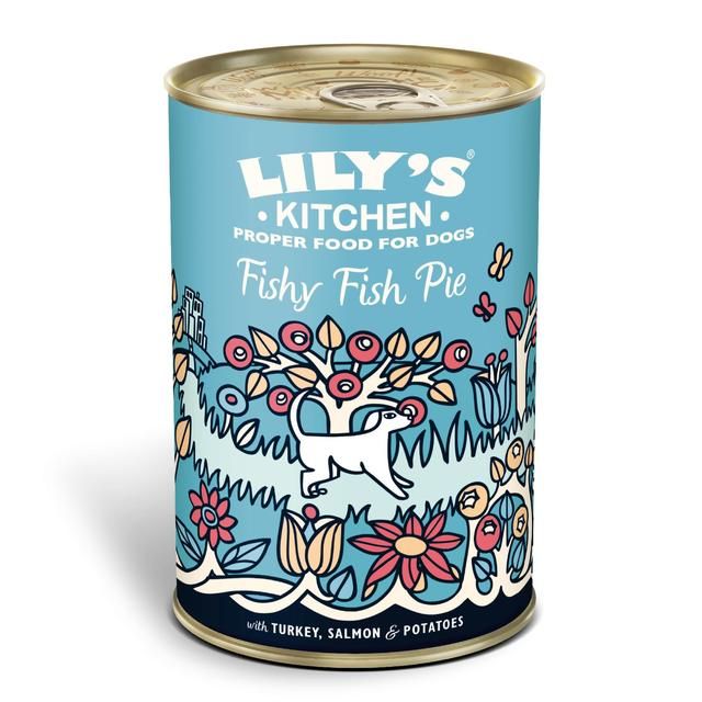 Lily's Kitchen Fishy Fish Pie with Peas for Dogs 400g