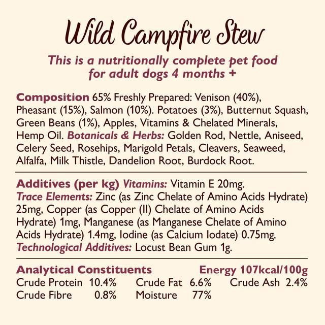 Lily's Kitchen Wild Campfire Stew for Dogs 150g