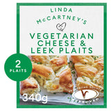Linda McCartney's 2 Vegetarian Cheese & Leek Plaits 340g