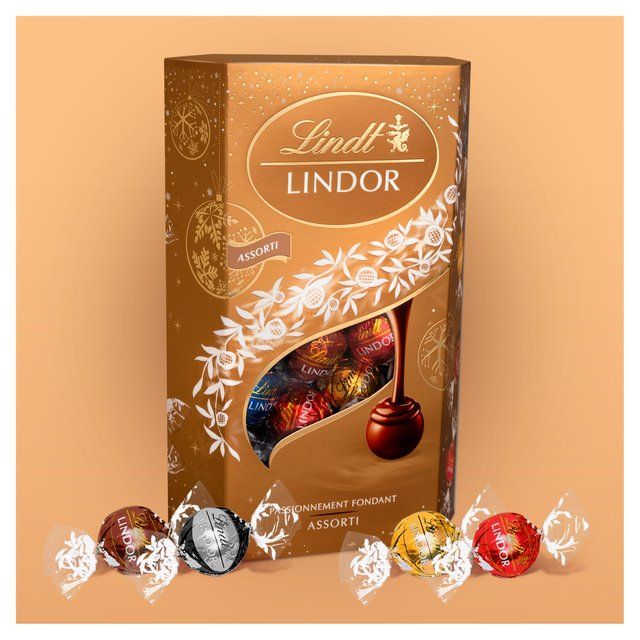 Lindt Lindor Assorted Chocolate Truffles 600g