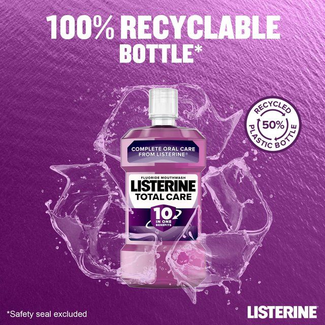 Listerine Clean Mint Total Care Mouthwash 500ml