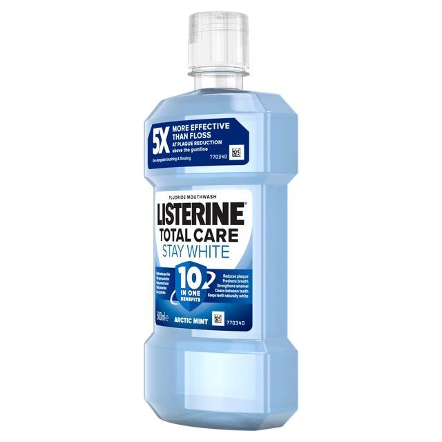 Listerine Total Care Stay White Mouthwash 500ml