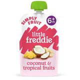 Little Freddie Coconut & Tropical Fruits Organic Pouch 6 mths+ 100g